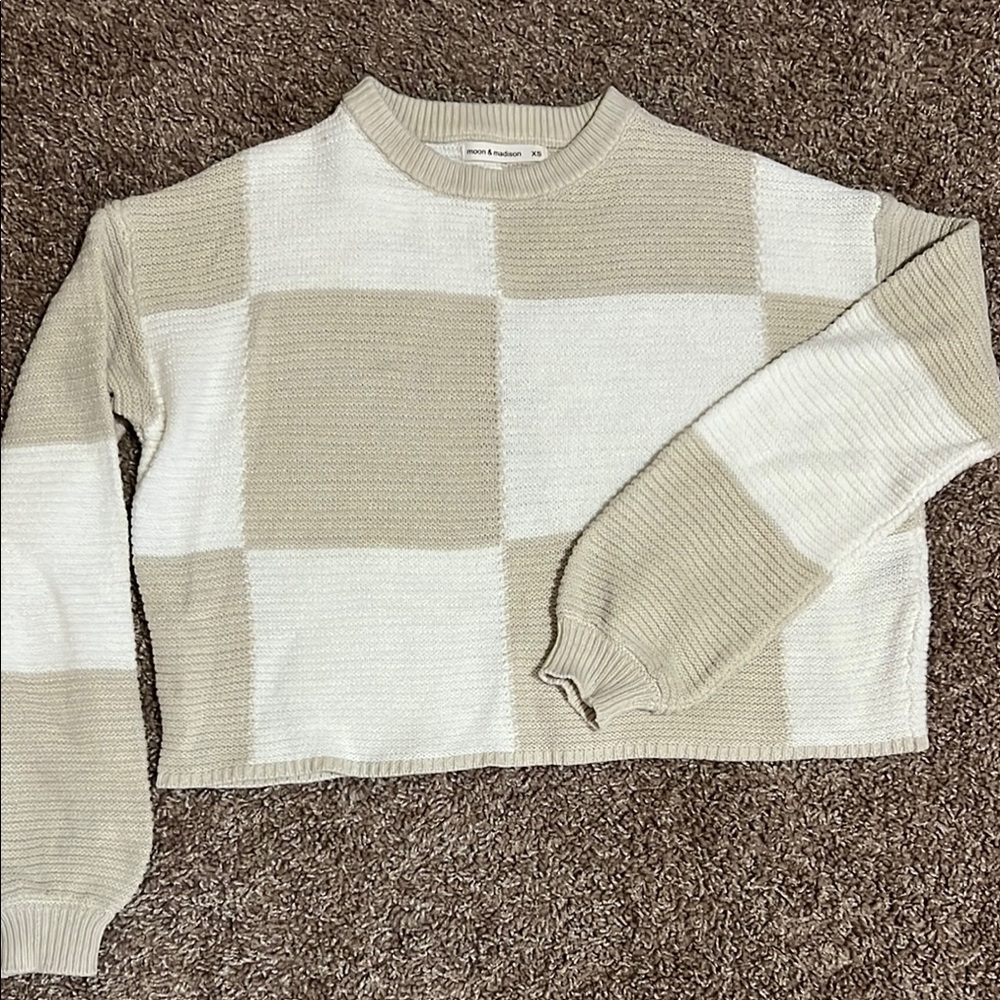 Checkered Sweater